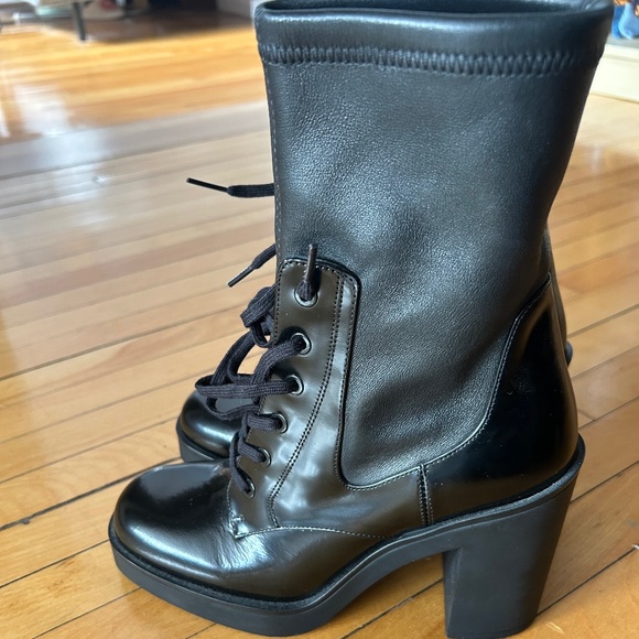 Stuart Weitzman everitt black boots 7B - Picture 1 of 3